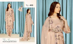 ชุดสูทผ้าชีฟองสไตล์เรียบง่ายสำหรับผู้หญิงชุดเดรสระบายอากาศได้ดีปักลาย - Product Image 4