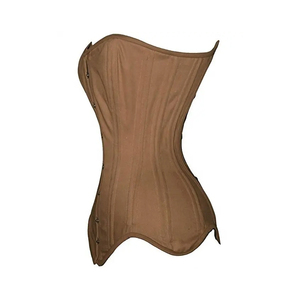 Cổ Điển Gothic Màu Đen Thoáng Khí Công Ty Điều Khiển Của Phụ Nữ Corset Trang Phục Shaper Với Thép Xương - Product Image 3