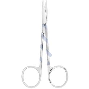 Stevens 11.5cm Ciseaux chirurgicaux en acier inoxydable Instruments médicaux émoussés droits à puissance manuelle pour la chirurgie et le bandage - Product Image 1