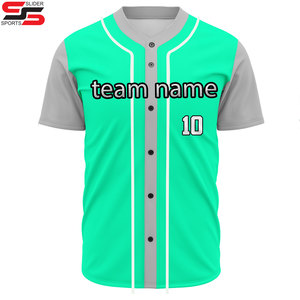 Nueva Camiseta de Béisbol Personalizable con Logotipo, Diseño de Malla Sublimada para Hombre, Uniforme de Equipo Bordado, Ropa de Softbol - Product Image 3