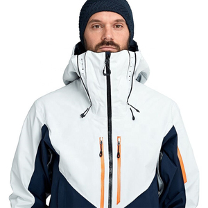 Chaqueta de esquí de 3 capas resistente al agua y al viento de 2 piezas, ropa de nieve para hombres, ropa para adultos para viajar - Product Image 4