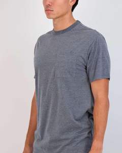 Camiseta Esencial para Hombre, Mezcla Cómoda, Bolsillo, Tejido Suave, Corte Regular, Transpirable, Fresca, Movimiento Fácil, Estructura Resistente, Ligera, Diaria, Elegante - Product Image 4