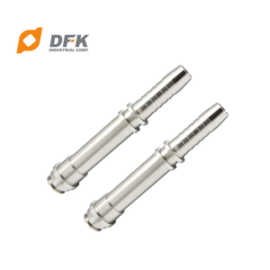 Adaptador de Manguera de Acero Inoxidable DFK con Conectividad Macho para Aplicaciones Hidráulicas y de Sensores, 50 Piezas/Lote, MOQ - Product Image 1