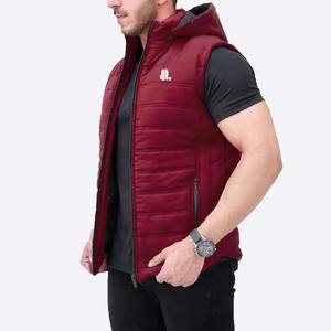 Chaqueta sin Mangas Acolchada de Invierno 2026 con Logotipo Personalizado para Hombre, Chaqueta sin Mangas Cómoda para Uso en Exteriores y Casual - Product Image 3