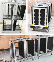 Porte-revues PCB Board chariot de manutention Mobile StainlessSteel 4-Caster SMT Magazine Trolley petite voiture de chiffre d'affaires