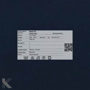 Tela de popelina de sarga pesada de algodón 100%, transpirable, lavada, teñida lisa, para vestidos, trajes, ropa deportiva, prendas informales y formales - Product Image 4