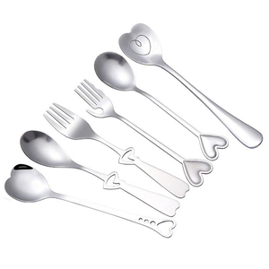 Top Quality Custom Wedding Dinner Brass Matte <b>Silver</b> Luxury Cutlery Set for Hotels Parties - Product Image 6