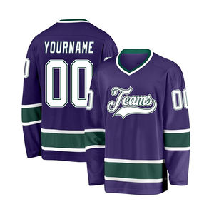 Nouveaux maillots de hockey sur mesure de haute qualité pour hommes, sublimation, vente en gros, vêtements de hockey sur glace respirants, à séchage rapide - Product Image 4
