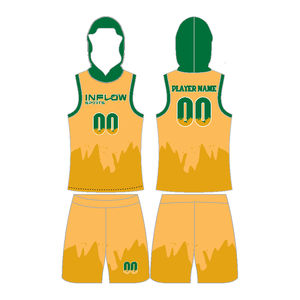 Design 7v7 Uniformes de football pour équipe et vêtements décontractés et ensemble de logo personnalisé Ensembles d'uniformes 7v 7 imprimés par sublimation Maillot de football - Product Image 5