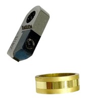 Outils de gravure au diamant Posalux type 3 mm, en acier inoxydable, équipement de qualité supérieure pour les bijoutiers, fabrication de bagues, découpe de bijoux