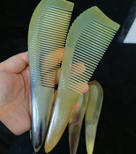 Peigne en corne de buffle véritable de super qualité Outil de coiffure Peigne en corne de luxe poli ou utilisation à la maison et au salon au prix le plus bas - Product Image 4