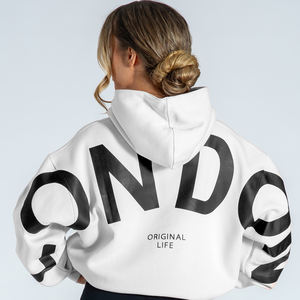 Servicio OEM, ropa informal, cómodas sudaderas con capucha londinenses para mujer, precio razonable, transpirable, superventas, estilo jersey, sudaderas con capucha para mujer - Product Image 4