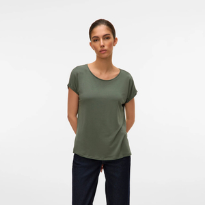 Buena calidad Causal Wears camisetas algodón poliéster mujeres camiseta a la venta 2025 último diseño mujer camiseta - Product Image 1