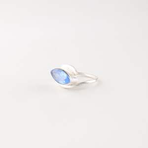 Anillo de Tanzanita con Corte Ovalado y Marquise, Plata de Ley, Engaste de Puntas, Joyería de Piedras Preciosas Hecha a Mano, Certificado IGI, Anillo Elegante para Mujer - Product Image 3