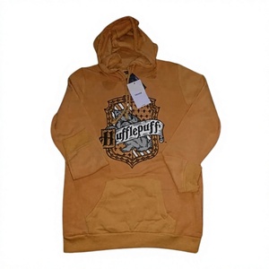 Sudadera con Capucha Gris para Hombre, Sudadera con Capucha y Emblema en la Espalda, Teñida, Forrada, con Estampado de Dibujos Animados, Corte Regular, Estilo Casual Urbano para Invierno - Product Image 2