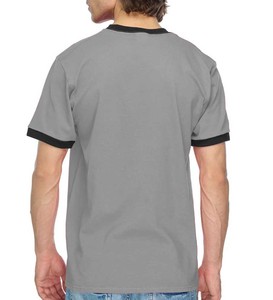 เสื้อยืดชายหญิงผ้าฝ้ายโพลี-ริงเกอร์ผ้าใบเบลล่า - Product Image 6