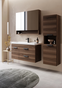 ตู้ห้องน้ำ nova หรูหราพร้อมประตูและอ่างเซรามิก - Product Image 2