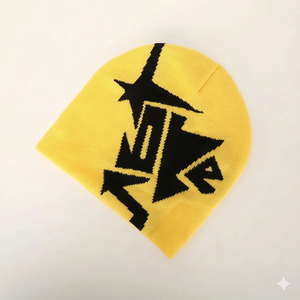 Gorros de Punto Hip Hop de Alta Calidad OEM para Hombre y Mujer, Gorro con Logotipo Personalizado, Patrón Jacquard, Cálido para la Temporada de Invierno, Secado Rápido - Product Image 6