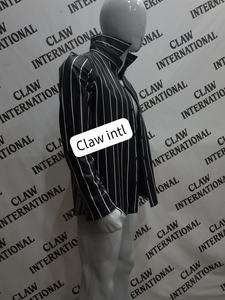 Camisas de cuero de diseño personalizado para hombre, camisas informales de cuero de alta calidad para hombre, logotipo personalizado - Product Image 2