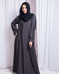 ชุดมุสลิมสำหรับสตรีมุสลิมมุสลิมมุสลิมผ้าปิดริ้วรอยทำจากโพลีเอสเตอร์ - Product Image 3