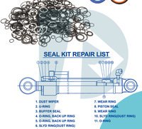 Kit de joints de vérin hydraulique DOOSAN DX300 pour bras de pelle et godet K9001007 K9001008 K9001009