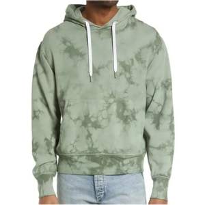 Sweat à capuche pour homme, automne-hiver, vente chaude, couleur unie personnalisée, streetwear, tricoté, décontracté, polaire - Product Image 1