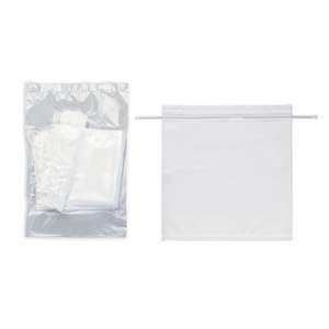 White Room Sterile Sampling <b>bags</b>, Cleanroom Standard, Double Pouch, <b>Clear</b>, Tough Closure, Food, Lab Supply_EFL-1015S - Product Image 1