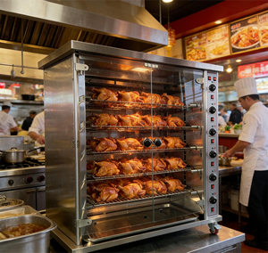 Nouveau produit 2026 : Four de rôtissage électrique commercial à 6 niveaux pour poulet et canard, idéal pour les restaurants - Product Image 1