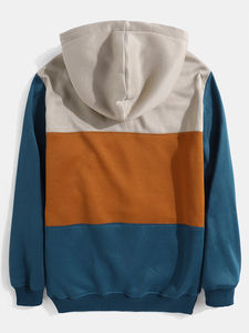 ... Sudadera con capucha larga para mujer con capa interior cálida, mezcla de algodón de manga completa, perfecta para climas más fríos o prendas de vestir exteriores informales - Product Image 2