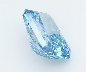 Diamante Cultivado en Laboratorio, Corte Radiante, 2.55 ct, Azul Intenso, VVS1 - Product Image 3