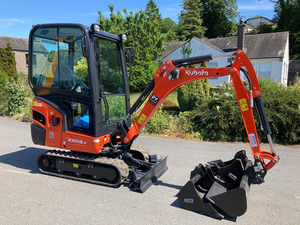 Mini-excavatrice Kubota KX018-4 de haute qualité à prix d'usine, robuste et efficace pour les espaces de travail restreints, en gros à vendre - Product Image 1