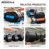 Banda Transportadora KONWEYOUR para Transporte de Materiales a Granel en Industria Pesada