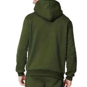 Custom Made Training Comfortable <b>Men</b> Pullover Tracksuits Customized Breathable <b>Men</b> Blank 100% Cotton Tracksuits <b>2</b> <b>Piece</b> <b>Set</b> - Product Image 6