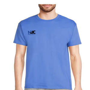T-shirts pour hommes de haute qualité 100% polyester Logo personnalisé Vêtements décontractés Design professionnel Élégant Séchage rapide Respirant Manches courtes - Product Image 1