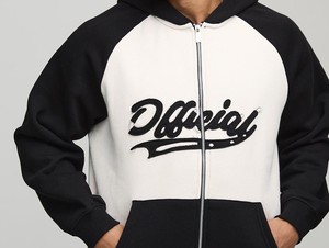 Nouveau style sweat à capuche zippé 100% coton sweat à capuche à motif solide pour 2025 automne/hiver fabriqué au Pakistan - Product Image 3