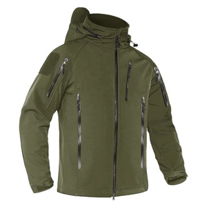 Chaqueta Táctica para Hombre, 8 Bolsillos, Resistente al Agua, Chaqueta de Senderismo de Invierno, Chaqueta Impermeable con Cremallera, 2026 - Product Image 2