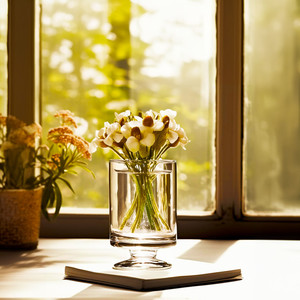 VHV5706 - London Short Stem <b>Hurricane</b> Pillar <b>Candle</b> Holder - 5.9 - Product Image 2