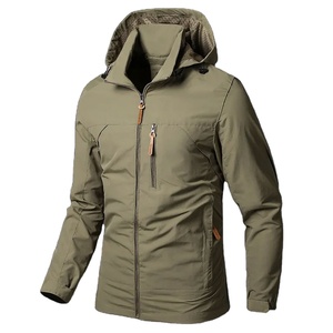Vestes coupe-vent de haute qualité pour l'automne, imperméables, coupe-vent, respirantes, séchage rapide, fermeture éclair sur le devant, service OEM unisexe 2026 - Product Image 6