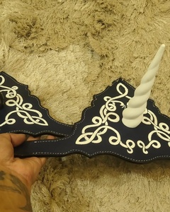 Conception d'équitation anglaise de qualité supérieure ensemble de clous équestres occidentaux pleine grandeur Logo personnalisé collier de poitrine en cheval en cuir - Product Image 4