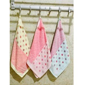 Chiffons de nettoyage tricotés en tissu éponge 100% coton doux 15*42cm largeur 75 grammes chiffon de nettoyage avec boucle de suspension - Product Image 5