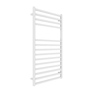 Bianco opaco arredo termico porta asciugamani da bagno Design del radiatore quadrato per il riscaldamento degli asciugamani misura... - Product Image 1