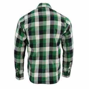 2026 OEM Distressed Oversize Flannel Top for <b>Men</b> 100% Cotton High Quality Long Sleeve Plaid Shirt Custom Logo And Design - Product Image 2