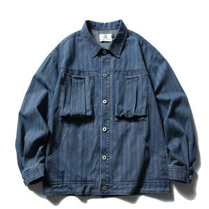 Vente en gros Veste en jean de haute qualité pour hommes Veste en jean personnalisée pour hommes - Product Image 1