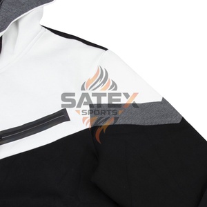 Sweat à capuche zippé pour homme léger et tendance avec poche, 100% coton polaire, service personnalisé OEM - Vente directe d'usine - Product Image 6