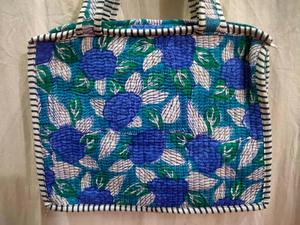 Lightweight Luxury Cotton Quilted Waterproof <b>Laptop</b> <b>Bag</b> Durable Modern/Vintage Business Block Print Stylish Indian Design Daily - Product Image 4