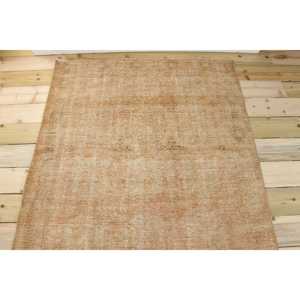 Tapis turc vintage, tapis de sol de 4,1 x 6,8 pieds, tapis à imprimé animal brun - Product Image 3