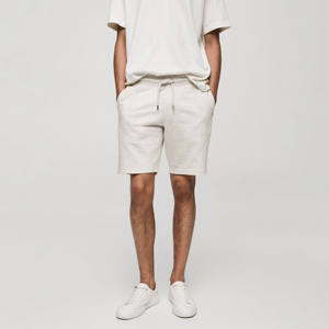 Pantalones cortos de sudor para hombre de algodón 100% de la mejor calidad, transpirables, de secado rápido, nueva moda, estilo informal personalizado, superventas, servicio OEM - Product Image 1