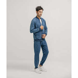 Blouson aviateur en jean pour homme - Product Image 2