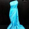 Custom Made Cotton Sarees Tie and Dyed in <b>Yellow</b> and Blue Colors Ideal for Resale by <b>Saree</b> Stores and Resellers - Product Image 2