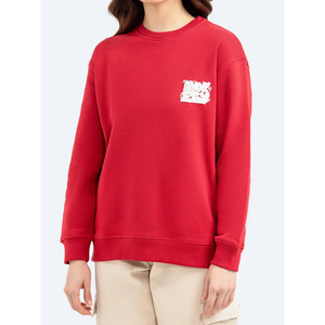 Sudaderas de algodón personalizadas para mujer, jerséis de moda estampados, ropa elegante al por mayor de vendedores de moda, logotipo frontal para invierno - Product Image 6